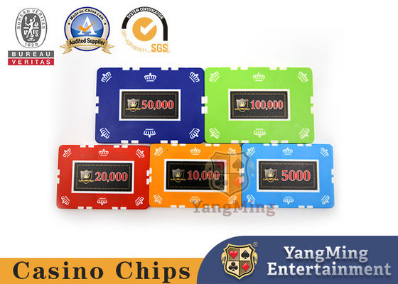 760 Pcs Clay Frosted Sticker Chip Set Stati Uniti Core di ferro Clay Texas Independent Anti-Falsificazione Chip Set Factory Spot