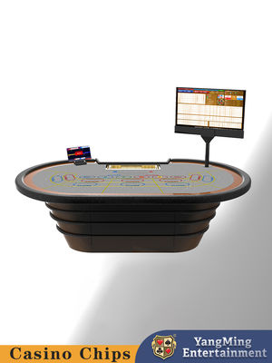 Fabbrica personalizzata Intelligent RFID Chip Sensor Poker Table Table Casino Baccarat Casual Game Poker Table