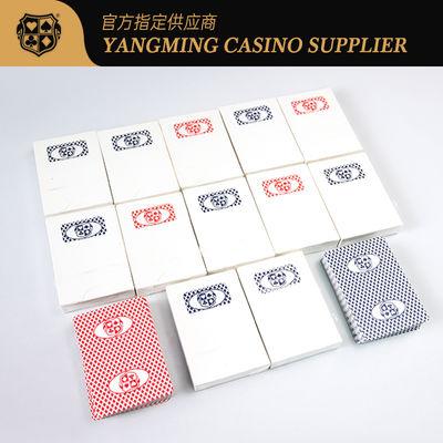 Casino Standard Logo personalizzato Carte di poker Black Core Poker Table Game Table Top Carte di poker Black Core