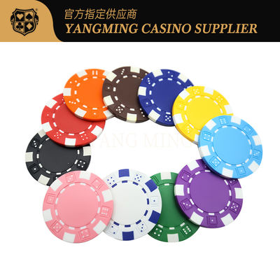 Stock sales USA ABS Poker Dice Chips Casino Baccarat Game Poker Abs Poker Chips
