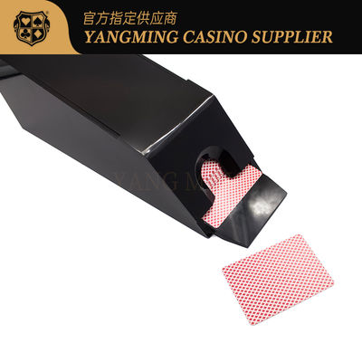 Professionista personalizzato con 8 mazzi di carte da poker, distributore di carte di plastica, tavolo da casinò, scarpa da baccarat.