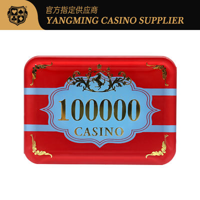 Premium impermeabile Baccarat 760 chips set doppio strato Acrilico Poker Gaming Token Collection