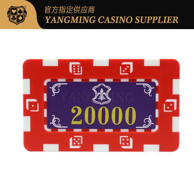 Nuovo Upgrade Special Clay Iron Core ABS Casino Chip Set Con Box Per Chess Room