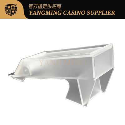 8 Set di poker dealer personalizzabili in acrilico con design smerigliato per giochi da casinò