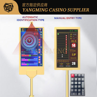 Interfaccia elettronica per il sistema di tavolo di poker di casinò standard internazionale