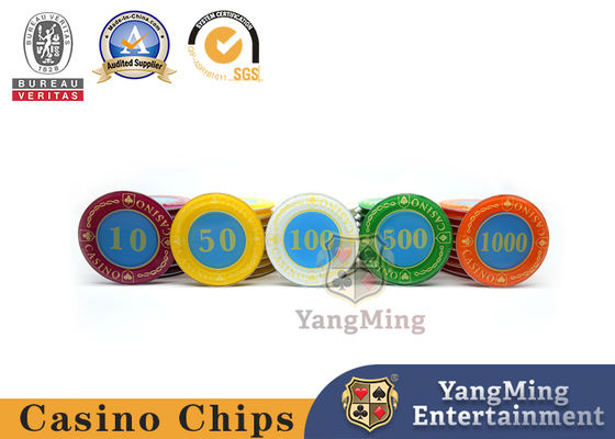 Casinò Crystal Poker Chips Set Lucency Acrylico 730 PCS Plastic Gaming Set Con In Aluminium Case