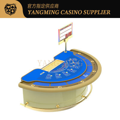 Tavolo di Blackjack d'Elite con opzioni personalizzate Tavolo di gioco di casinò di alta qualità