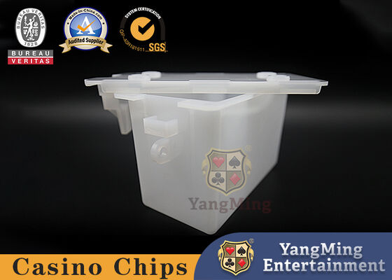 Le carte da gioco piene della piattaforma del casinò 8 di Matte Covered Acrylic Gift Box scartano il supporto