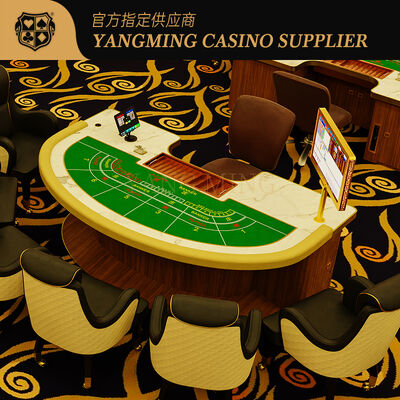 Tavolo da baccarat personalizzato di lusso Tavolo da gioco da casinò professionale in vendita