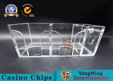 Due supporto acrilico di scarto della mazza della piattaforma di gioco 8 della scatola dei lati con le serrature