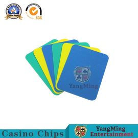 La carta di plastica di taglio della mazza della protezione del casinò su misura originale impermeabilizza la plastica di 100% con un colore di 4 generi per giocare