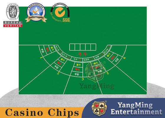 Mensola Niu Niu personalizzata per casinò, tavolo da poker, tavolo da gioco, mensola impermeabile
