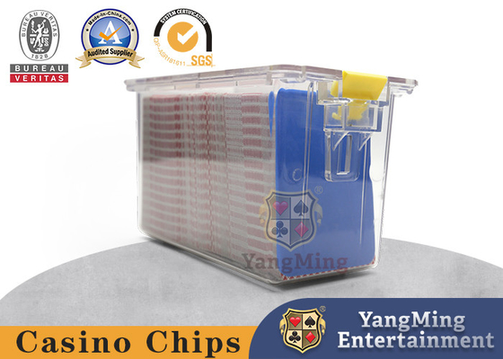 Casinò Acrilico Trasparente 8 Deck Poker Card Box Deck Holder
